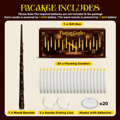 SpookLights™ – The Floating LED Candle Set